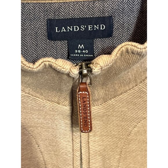 Lands End Mens Brown Pullover Sweater Size M - Picture 9 of 12